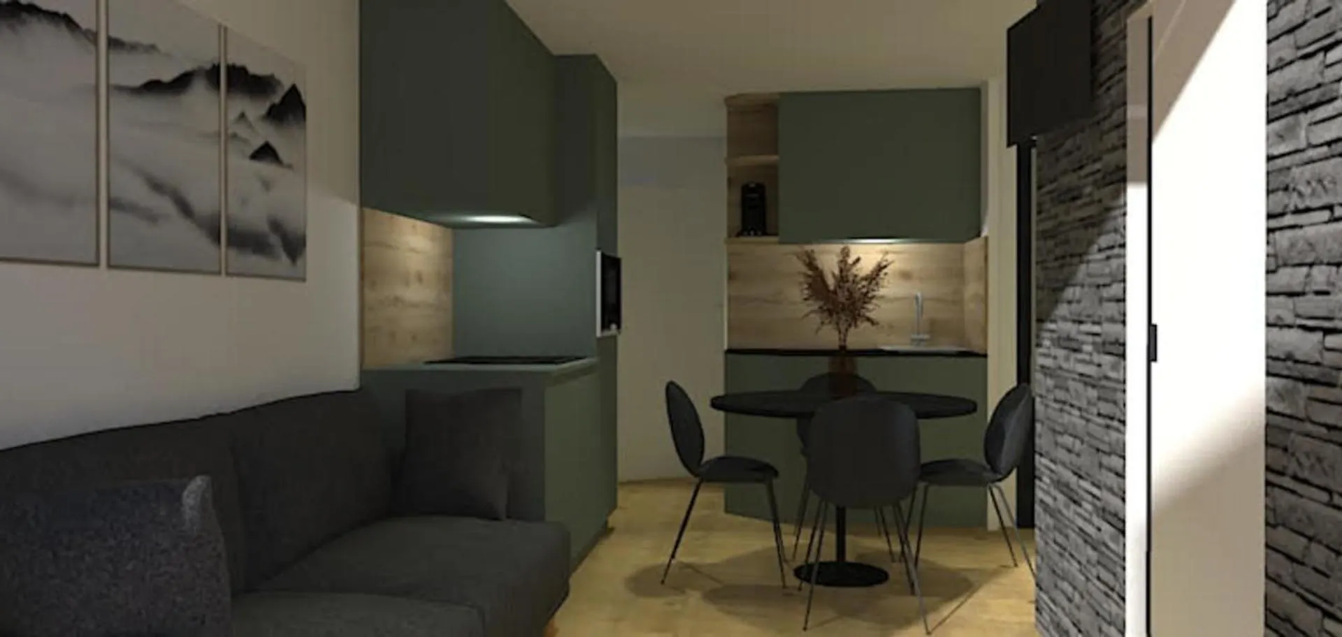 Apartment At The Foot Of The Slopes With Balcony La Plagne