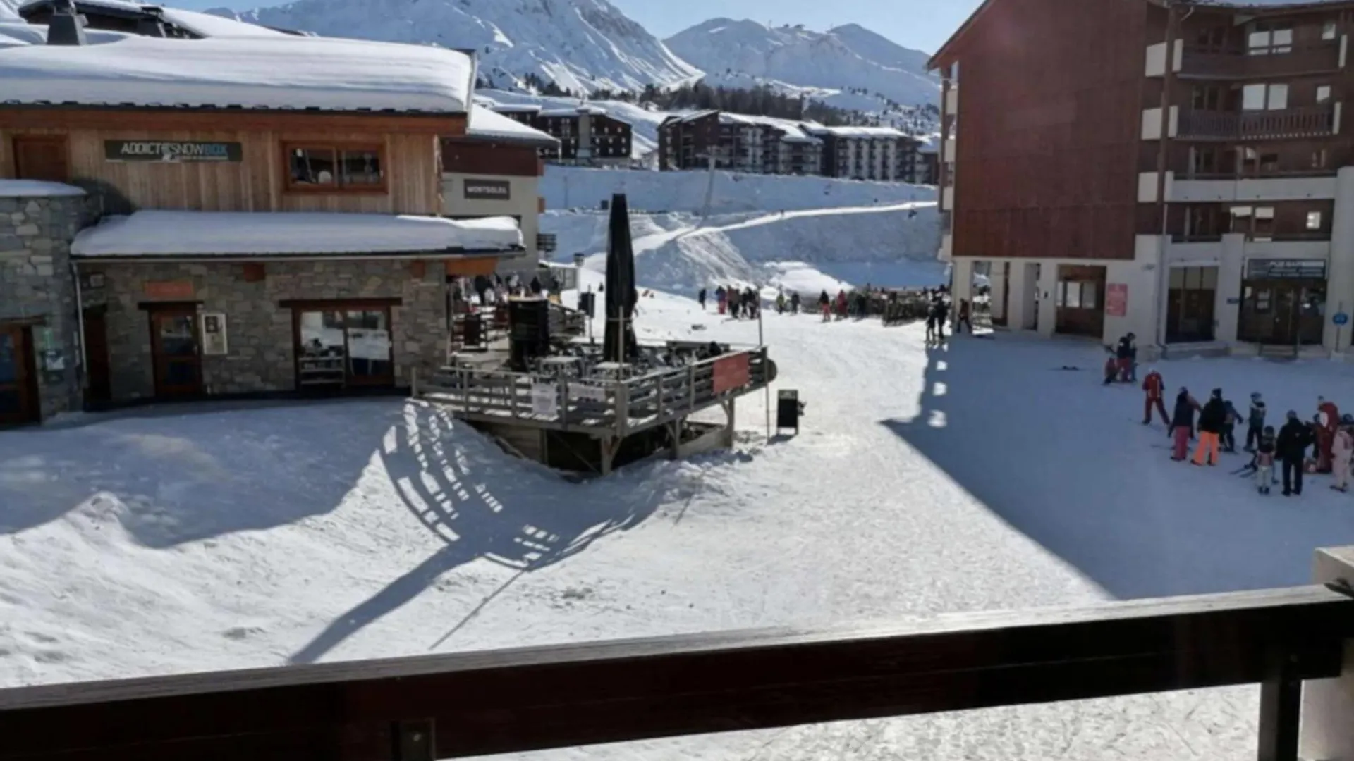 Apartment At The Foot Of The Slopes With Balcony La Plagne France